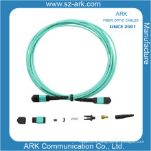 Connecteur fibre optique avec MPO Om3 Aqua